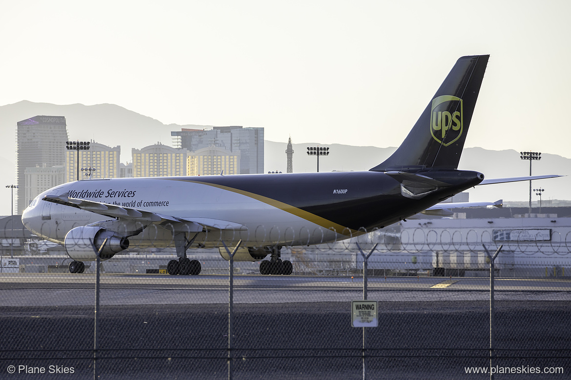 UPS Airlines Airbus A300-600 N160UP at McCarran International Airport (KLAS/LAS) UPS Airlines Airbus A300-600 N160UP at McCarran International Airport (KLAS/LAS)