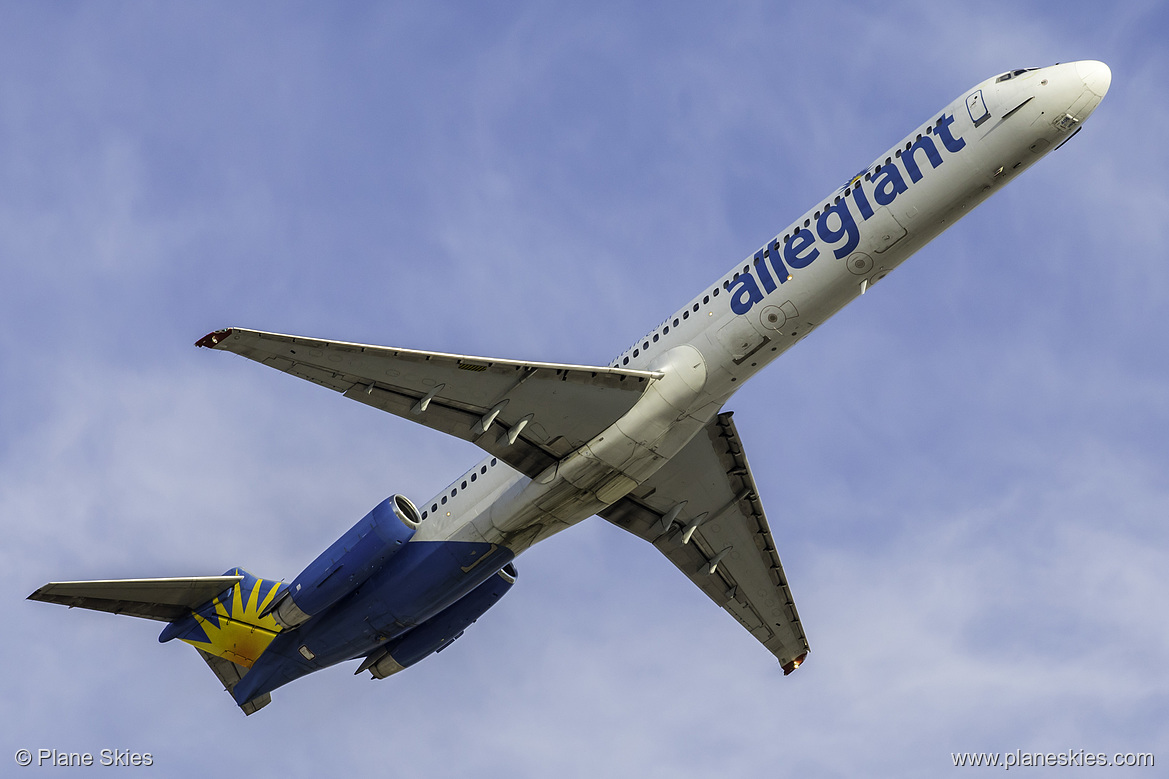 Allegiant Air McDonnell Douglas MD-83 N406NV at McCarran International Airport (KLAS/LAS)