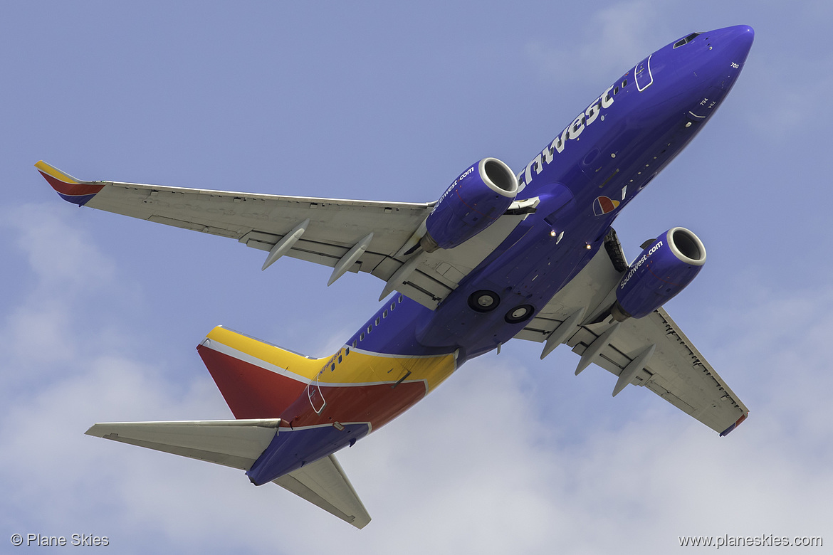 Southwest Airlines Boeing 737-700 N794SW at McCarran International Airport (KLAS/LAS) Southwest Airlines Boeing 737-700 N794SW at McCarran International Airport (KLAS/LAS)