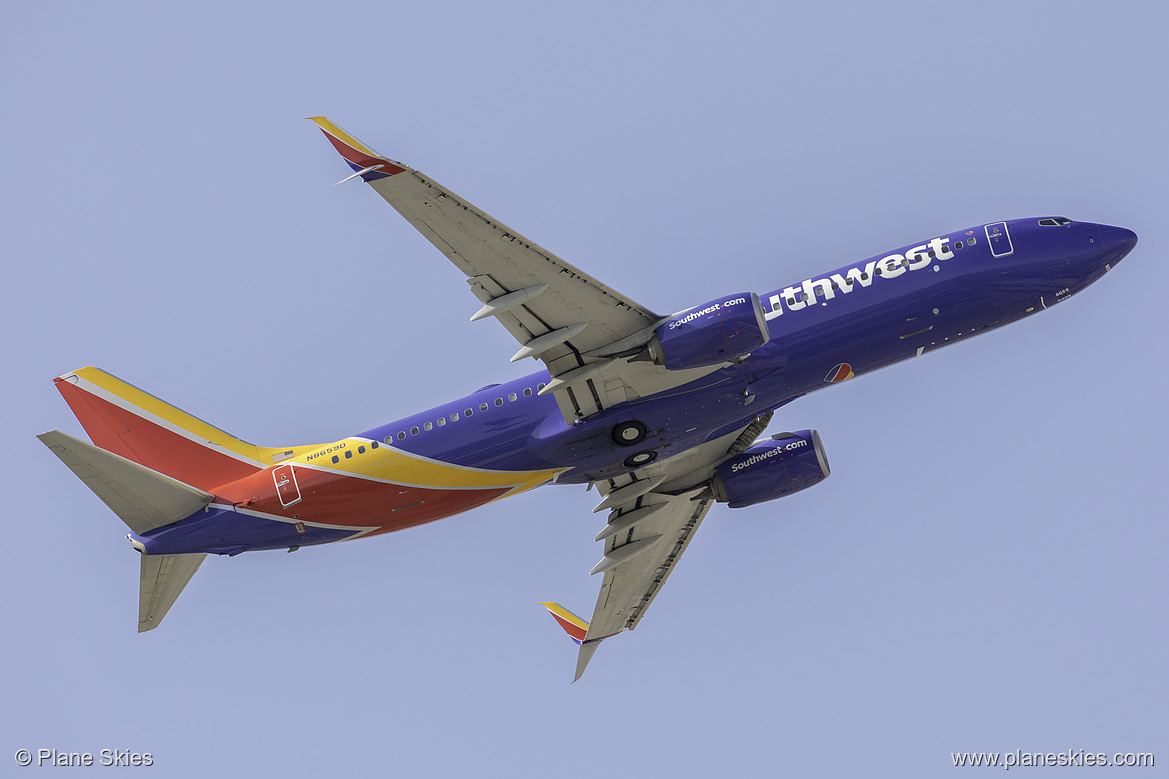 Southwest Airlines Boeing 737-800 N8659D at McCarran International Airport (KLAS/LAS)