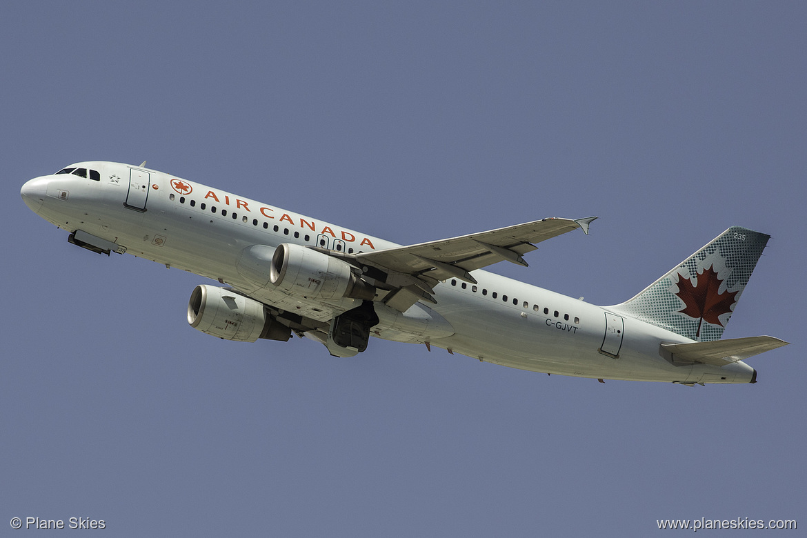 Air Canada Airbus A320-200 C-GJVT at Los Angeles International Airport (KLAX/LAX) Air Canada Airbus A320-200 C-GJVT at Los Angeles International Airport (KLAX/LAX)