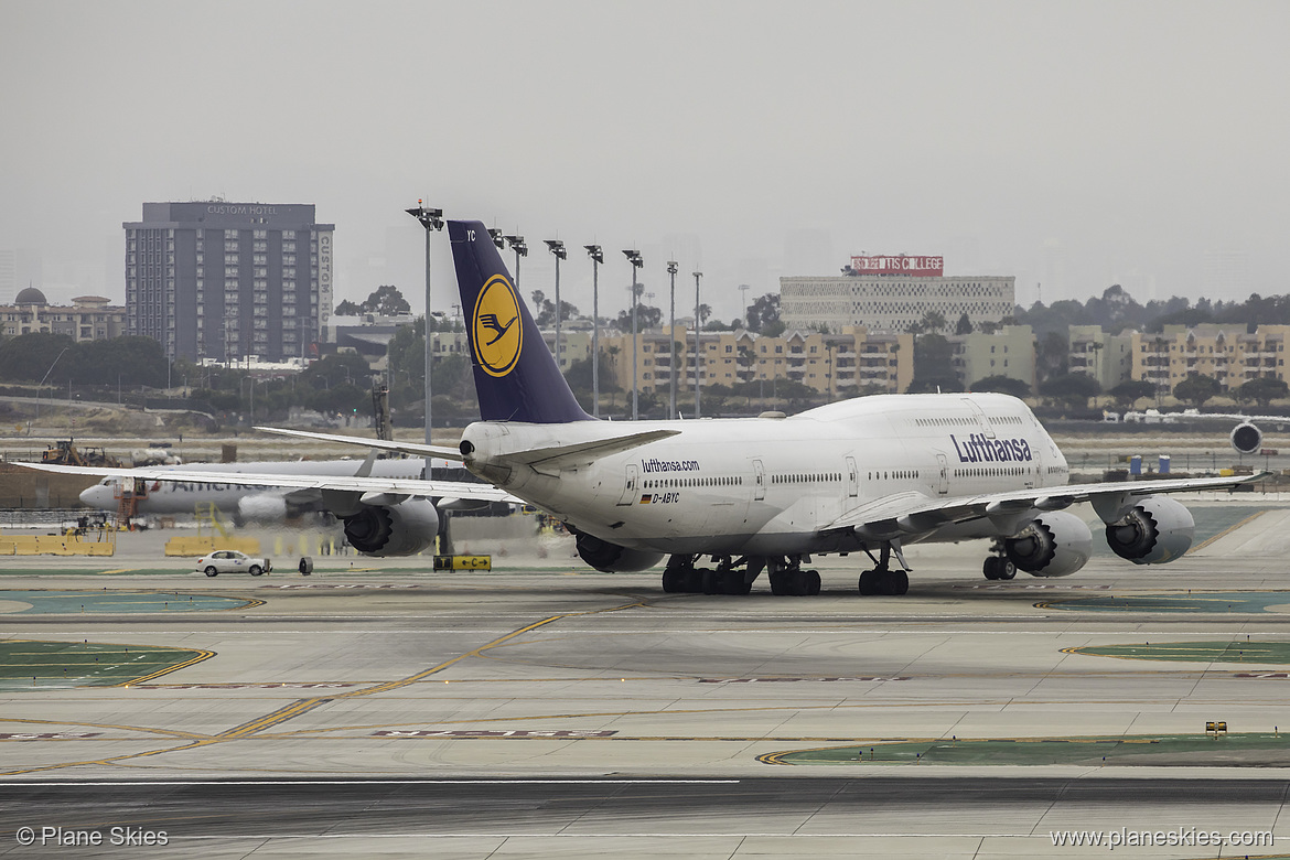 Lufthansa Boeing 747-8i D-ABYC at Los Angeles International Airport (KLAX/LAX) Lufthansa Boeing 747-8i D-ABYC at Los Angeles International Airport (KLAX/LAX)