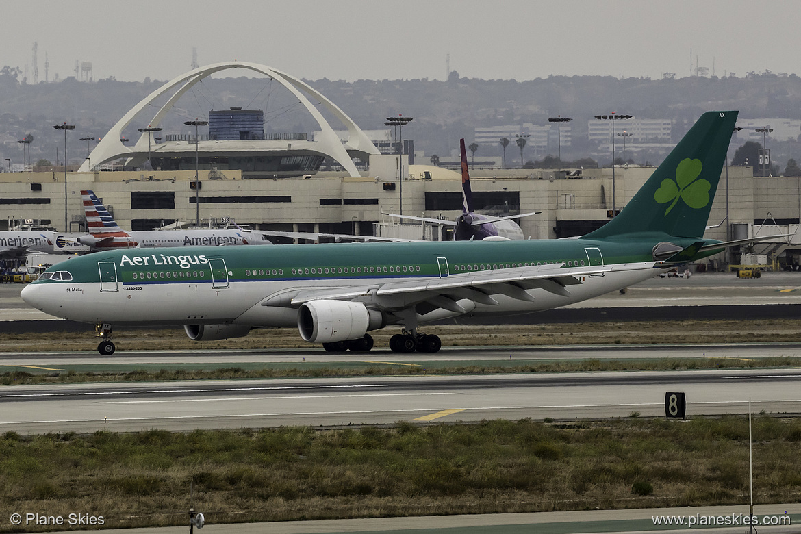 Aer Lingus Airbus A330-200 EI-LAX at Los Angeles International Airport (KLAX/LAX) Aer Lingus Airbus A330-200 EI-LAX at Los Angeles International Airport (KLAX/LAX)