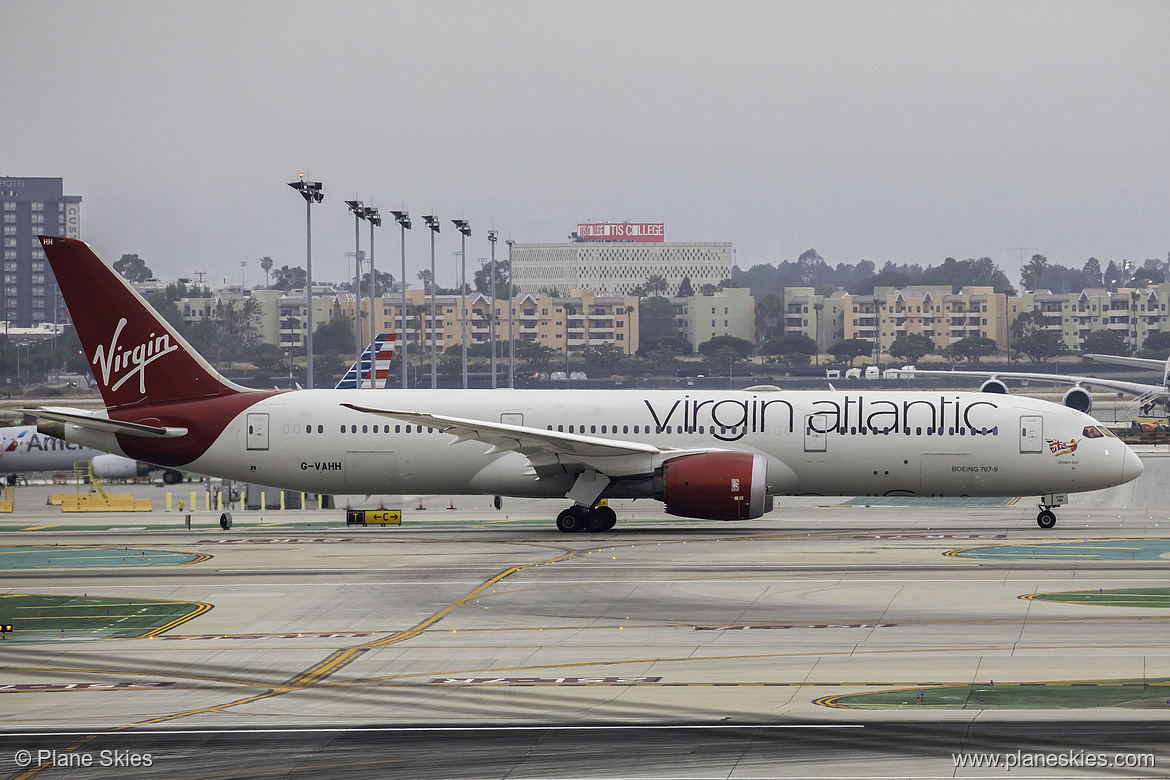 Virgin Atlantic Boeing 787-9 G-VAHH at Los Angeles International Airport (KLAX/LAX)