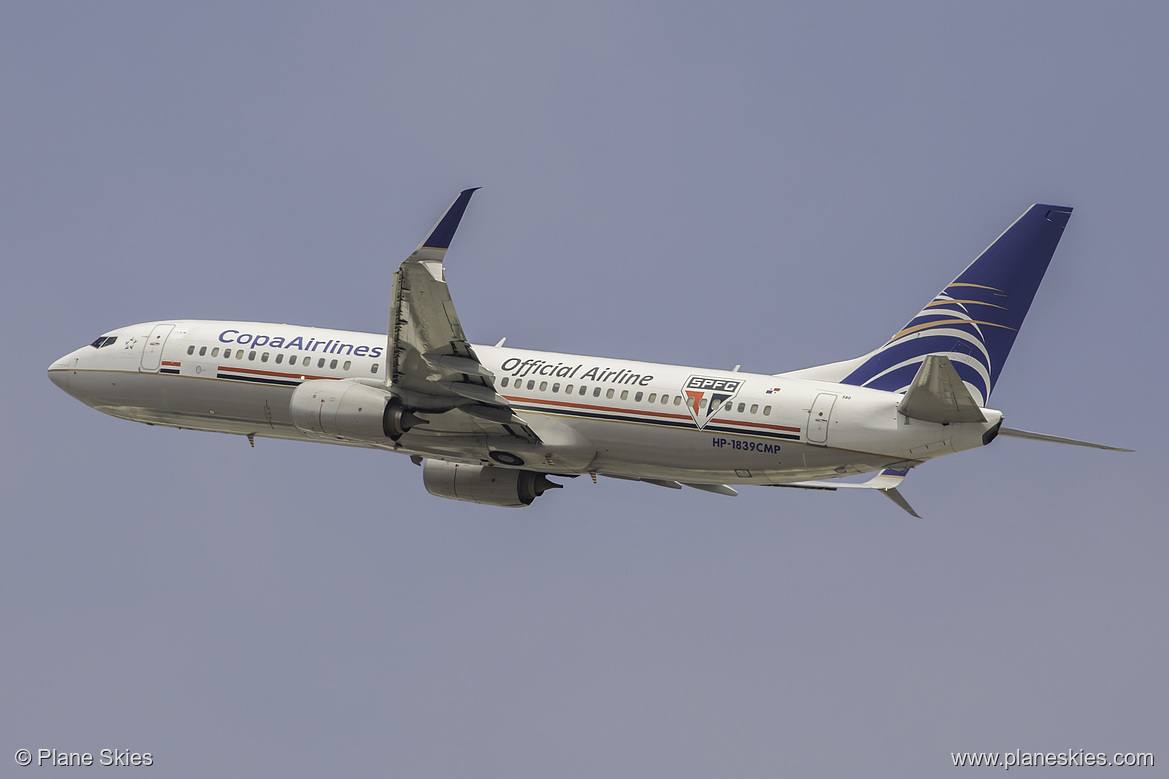 Copa Airlines Boeing 737-800 HP-1839CMP at Los Angeles International Airport (KLAX/LAX)