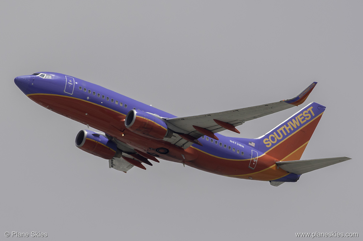 Southwest Airlines Boeing 737-700 N473WN at Los Angeles International Airport (KLAX/LAX) Southwest Airlines Boeing 737-700 N473WN at Los Angeles International Airport (KLAX/LAX)