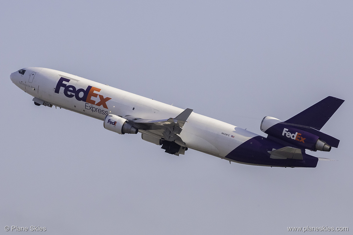 FedEx McDonnell Douglas MD-11F N628FE at Los Angeles International Airport (KLAX/LAX) FedEx McDonnell Douglas MD-11F N628FE at Los Angeles International Airport (KLAX/LAX)