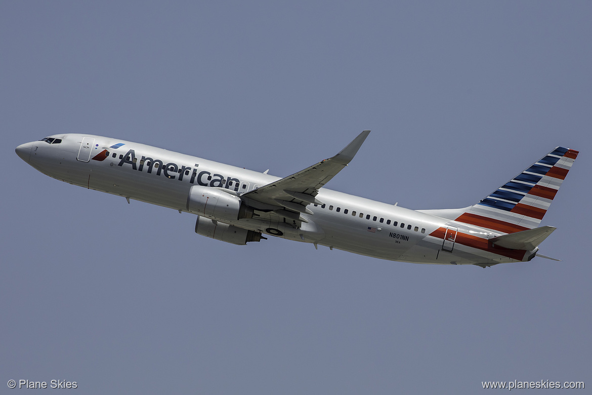 American Airlines Boeing 737-800 N801NN at Los Angeles International Airport (KLAX/LAX) American Airlines Boeing 737-800 N801NN at Los Angeles International Airport (KLAX/LAX)