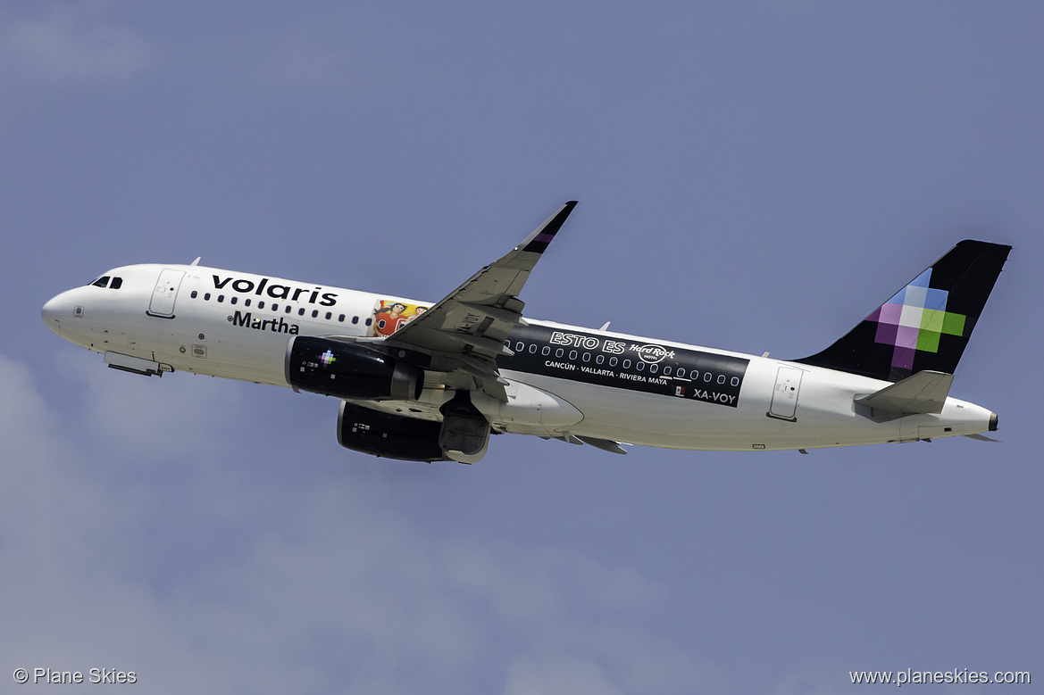 Volaris Airbus A320-200 XA-VOY at Los Angeles International Airport (KLAX/LAX) Volaris Airbus A320-200 XA-VOY at Los Angeles International Airport (KLAX/LAX)