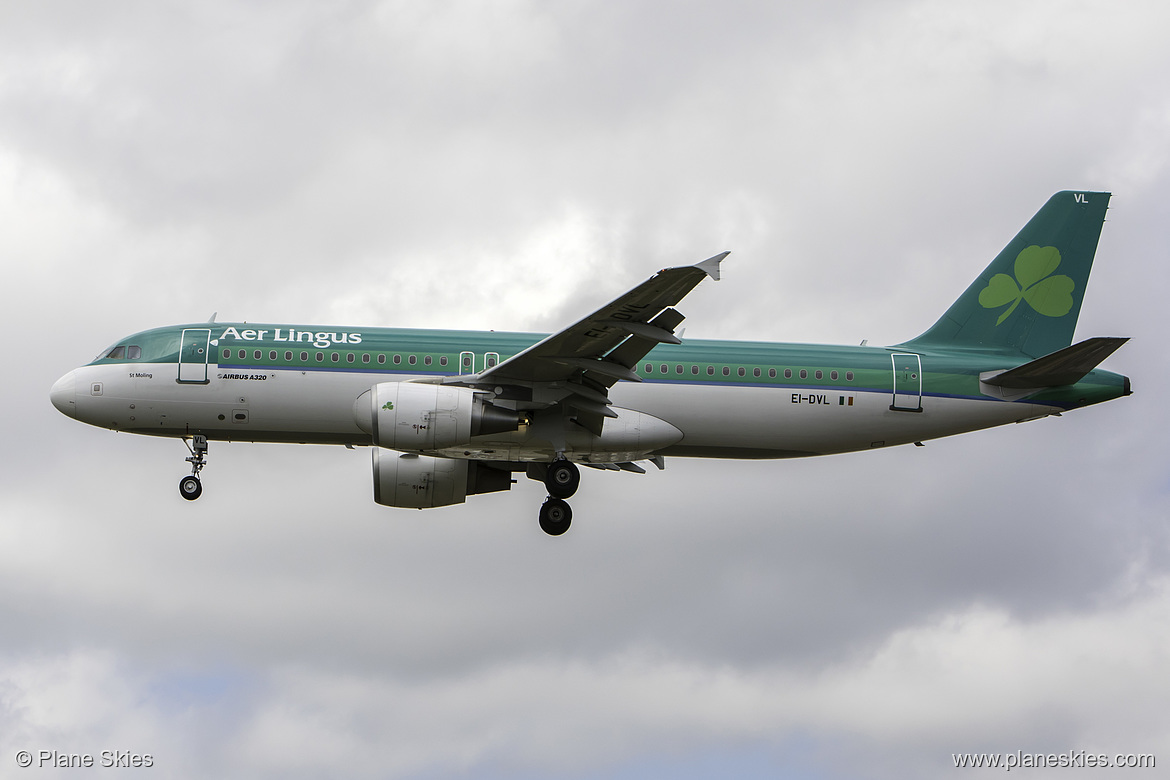 Aer Lingus Airbus A320-200 EI-DVL at London Heathrow Airport (EGLL/LHR)