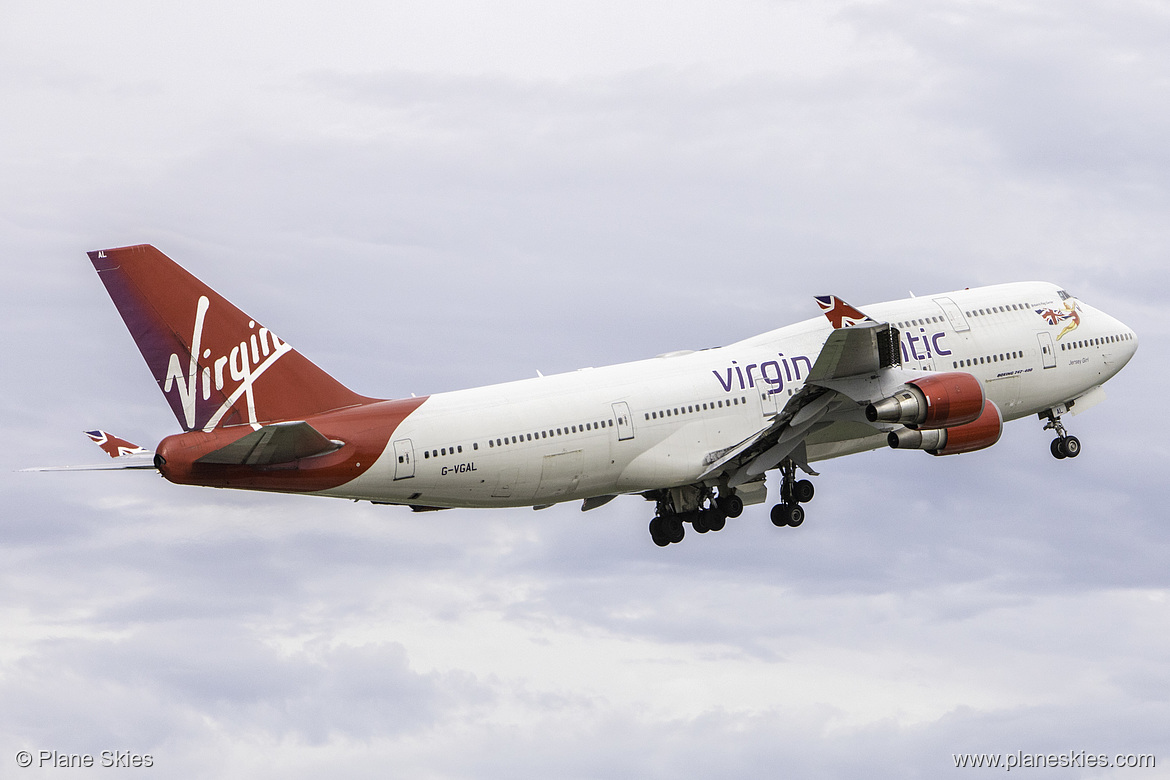 Virgin Atlantic Boeing 747-400 G-VGAL at Orlando International Airport (KMCO/MCO)