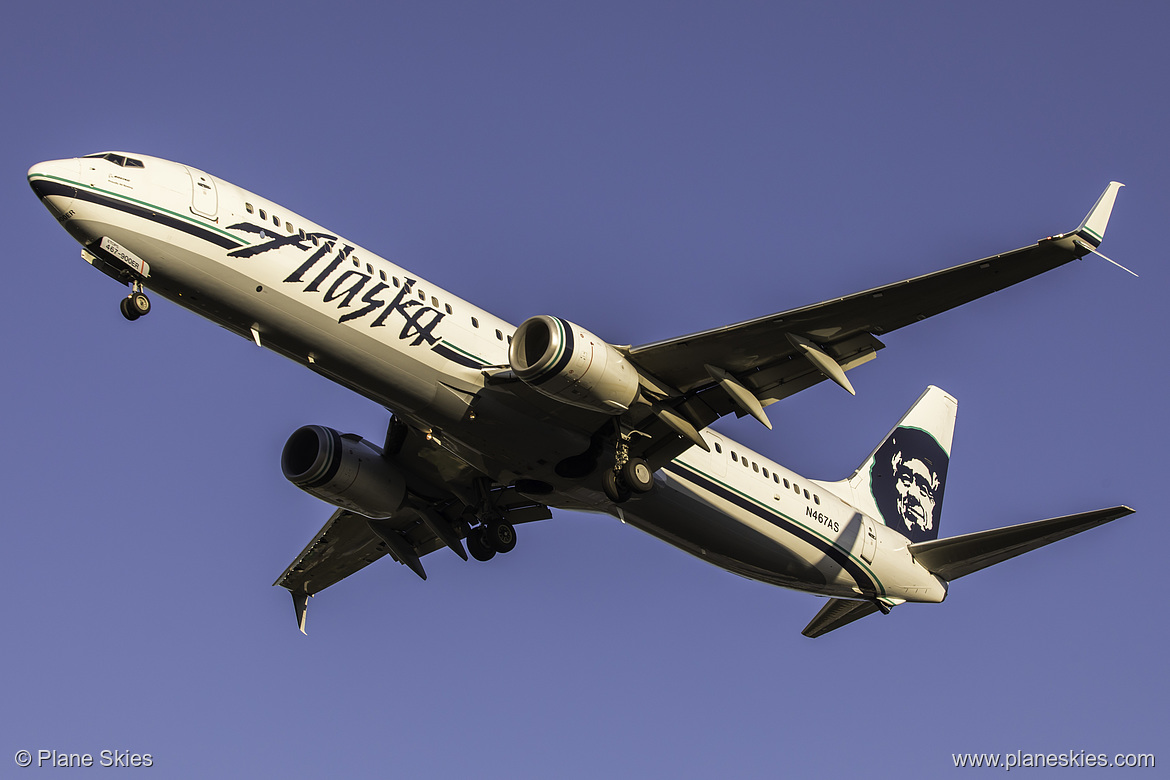 Alaska Airlines Boeing 737-900ER N467AS at Seattle Tacoma International Airport (KSEA/SEA)