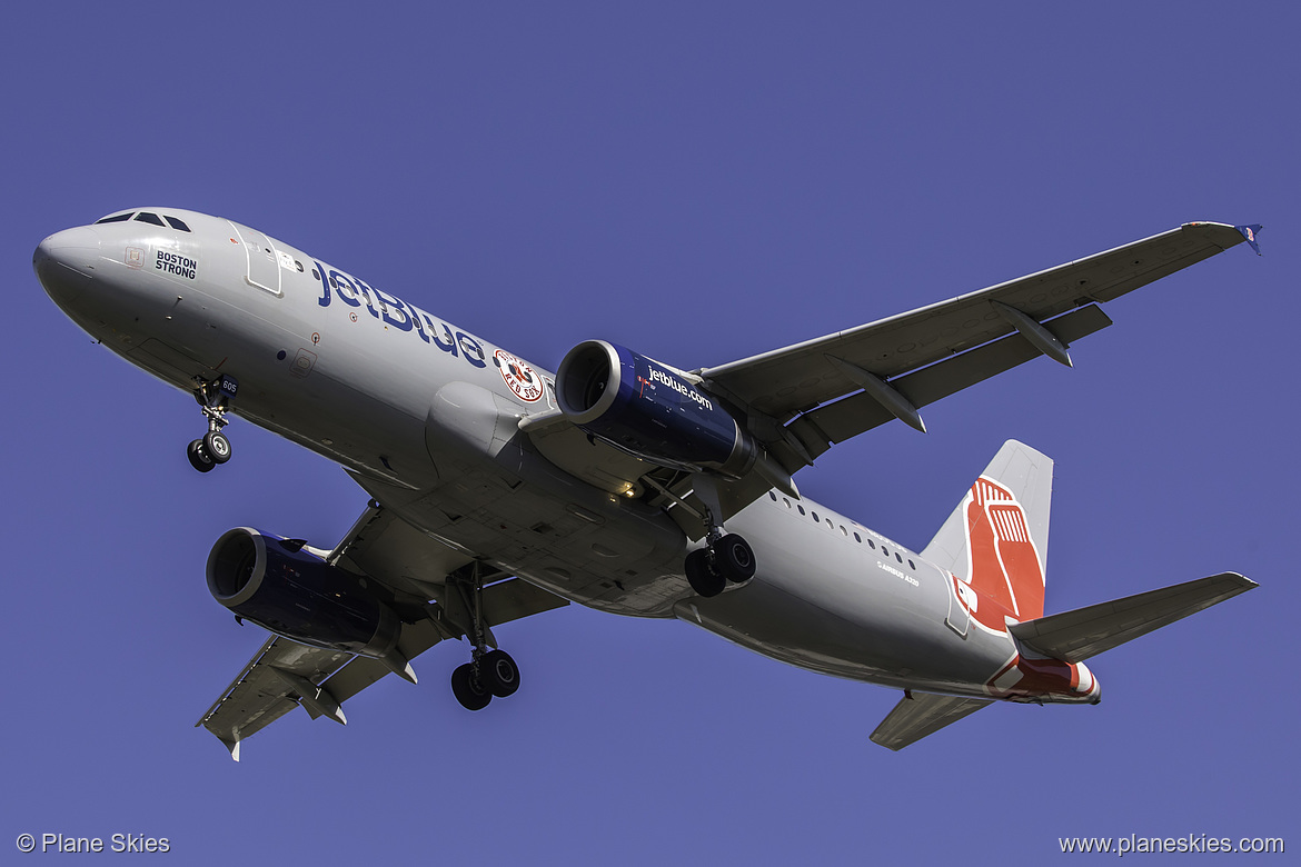 JetBlue Airways Airbus A320-200 N605JB at Seattle Tacoma International Airport (KSEA/SEA)