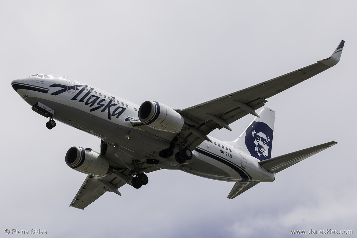 Alaska Airlines Boeing 737-700 N612AS at Seattle Tacoma International Airport (KSEA/SEA) Alaska Airlines Boeing 737-700 N612AS at Seattle Tacoma International Airport (KSEA/SEA)