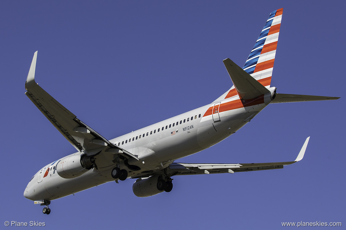 American Airlines Boeing 737-800 N912AN at Seattle Tacoma International Airport (KSEA/SEA)