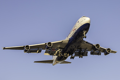 British Airways Boeing 747-400 G-CIVM at McCarran International Airport (KLAS/LAS)