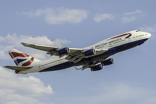 British Airways Boeing 747-400 G-CIVT at McCarran International Airport (KLAS/LAS)