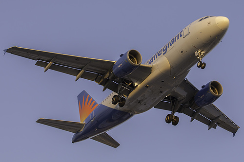 Allegiant Air Airbus A319-100 N303NV at McCarran International Airport (KLAS/LAS) Allegiant Air Airbus A319-100 N303NV at McCarran International Airport (KLAS/LAS)