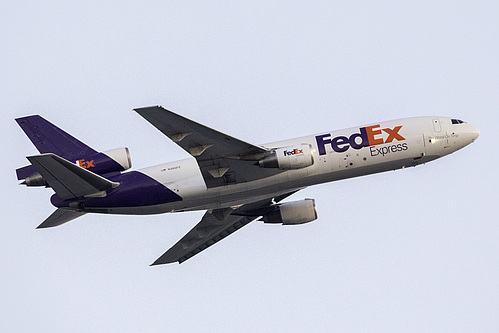 FedEx McDonnell Douglas MD-10F N360FE at McCarran International Airport (KLAS/LAS) FedEx McDonnell Douglas MD-10F N360FE at McCarran International Airport (KLAS/LAS)