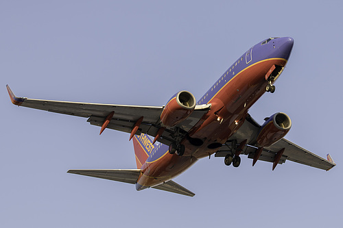 Southwest Airlines Boeing 737-700 N446WN at McCarran International Airport (KLAS/LAS)