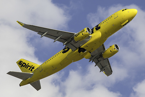 Spirit Airlines Airbus A320-200 N649NK at McCarran International Airport (KLAS/LAS)