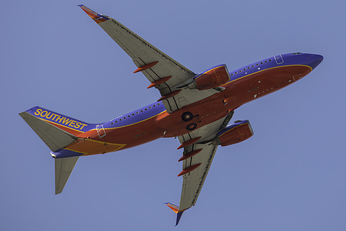 Southwest Airlines Boeing 737-700 N7746C at McCarran International Airport (KLAS/LAS)