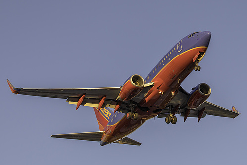 Southwest Airlines Boeing 737-700 N7750A at McCarran International Airport (KLAS/LAS) Southwest Airlines Boeing 737-700 N7750A at McCarran International Airport (KLAS/LAS)