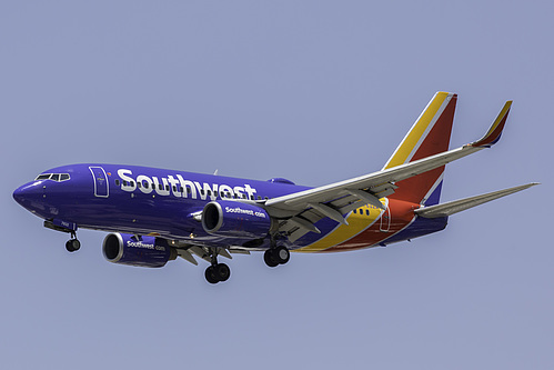 Southwest Airlines Boeing 737-700 N7832A at McCarran International Airport (KLAS/LAS)