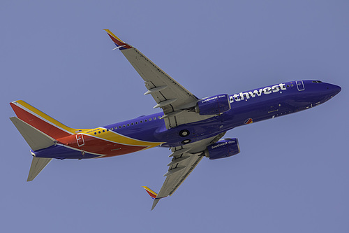 Southwest Airlines Boeing 737-800 N8530W at McCarran International Airport (KLAS/LAS) Southwest Airlines Boeing 737-800 N8530W at McCarran International Airport (KLAS/LAS)