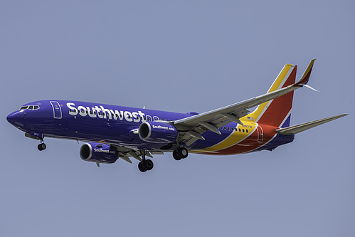 Southwest Airlines Boeing 737-800 N8673F at McCarran International Airport (KLAS/LAS)