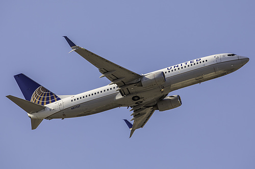 United Airlines Boeing 737-800 N87527 at McCarran International Airport (KLAS/LAS)