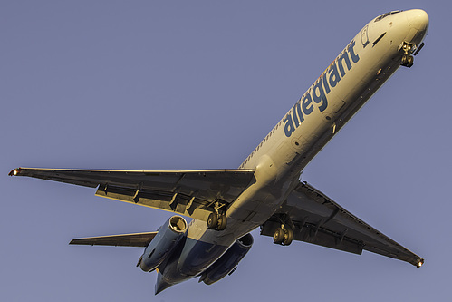 Allegiant Air McDonnell Douglas MD-82 N876GA at McCarran International Airport (KLAS/LAS)