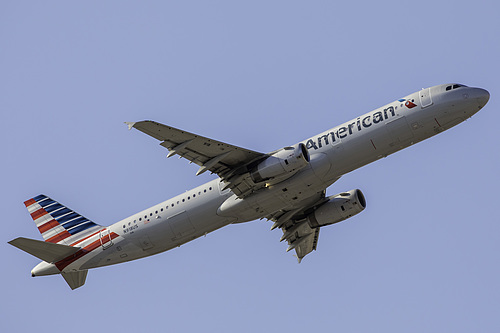 American Airlines Airbus A321-200 N918US at McCarran International Airport (KLAS/LAS)