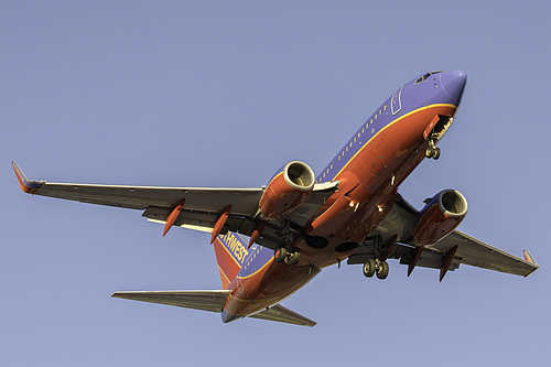 Southwest Airlines Boeing 737-700 N955WN at McCarran International Airport (KLAS/LAS)