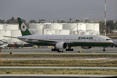 EVA Air Boeing 777-300ER B-16706 at Los Angeles International Airport (KLAX/LAX)