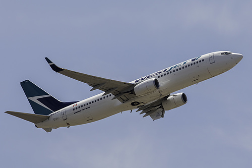 WestJet Boeing 737-800 C-FXMS at Los Angeles International Airport (KLAX/LAX)