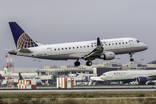 SkyWest Airlines Embraer ERJ-175 N103SY at Los Angeles International Airport (KLAX/LAX) SkyWest Airlines Embraer ERJ-175 N103SY at Los Angeles International Airport (KLAX/LAX)