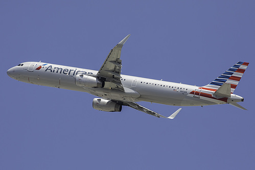 American Airlines Airbus A321-200 N110AN at Los Angeles International Airport (KLAX/LAX)