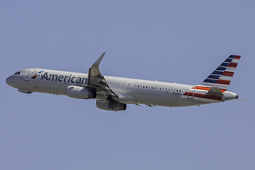 American Airlines Airbus A321-200 N128AN at Los Angeles International Airport (KLAX/LAX)