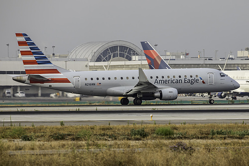 Compass Airlines Embraer ERJ-175 N216NN at Los Angeles International Airport (KLAX/LAX) Compass Airlines Embraer ERJ-175 N216NN at Los Angeles International Airport (KLAX/LAX)
