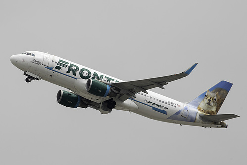 Frontier Airlines Airbus A320-200 N232FR at Los Angeles International Airport (KLAX/LAX)