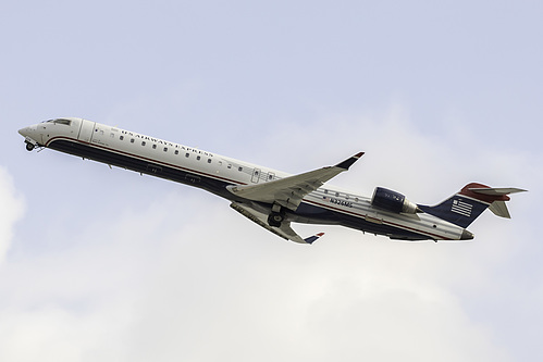 Mesa Airlines Canadair CRJ-900 N326MS at Los Angeles International Airport (KLAX/LAX)