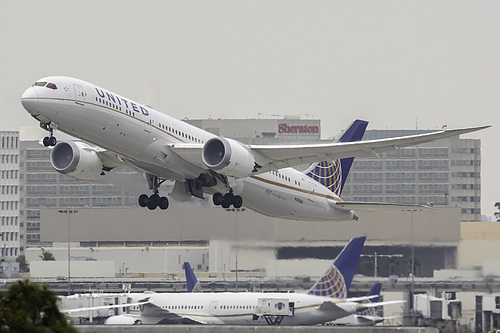 United Airlines Boeing 787-9 N36962 at Los Angeles International Airport (KLAX/LAX)