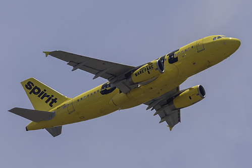 Spirit Airlines Airbus A319-100 N535NK at Los Angeles International Airport (KLAX/LAX)