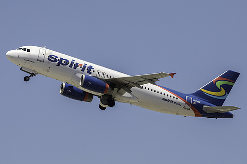 Spirit Airlines Airbus A320-200 N613NK at Los Angeles International Airport (KLAX/LAX)