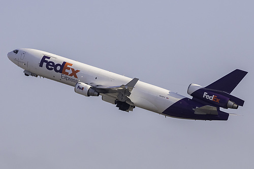 FedEx McDonnell Douglas MD-11F N628FE at Los Angeles International Airport (KLAX/LAX)