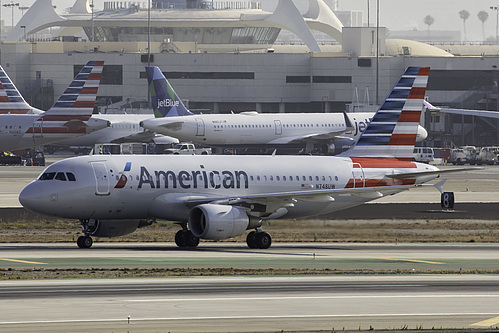 American Airlines Airbus A319-100 N748UW at Los Angeles International Airport (KLAX/LAX) American Airlines Airbus A319-100 N748UW at Los Angeles International Airport (KLAX/LAX)