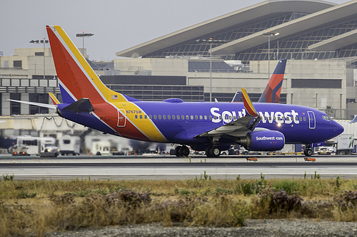 Southwest Airlines Boeing 737-700 N767SW at Los Angeles International Airport (KLAX/LAX) Southwest Airlines Boeing 737-700 N767SW at Los Angeles International Airport (KLAX/LAX)