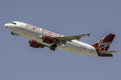 Virgin America Airbus A320-200 N840VA at Los Angeles International Airport (KLAX/LAX)