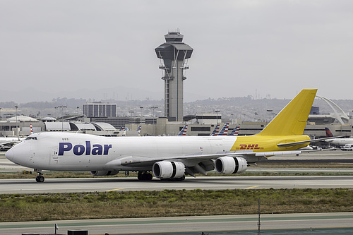 Polar Air Cargo Boeing 747-8F N857GT at Los Angeles International Airport (KLAX/LAX)